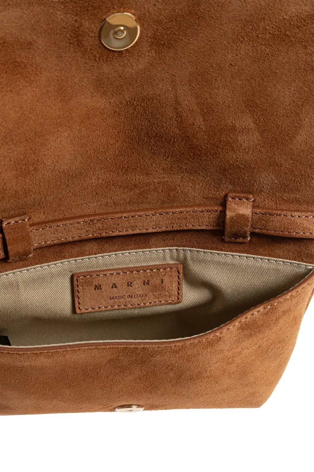 Marni Mending Foldover Shoulder Bag