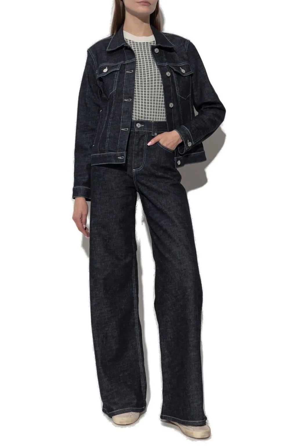 Marni Button-Up Denim Jacket