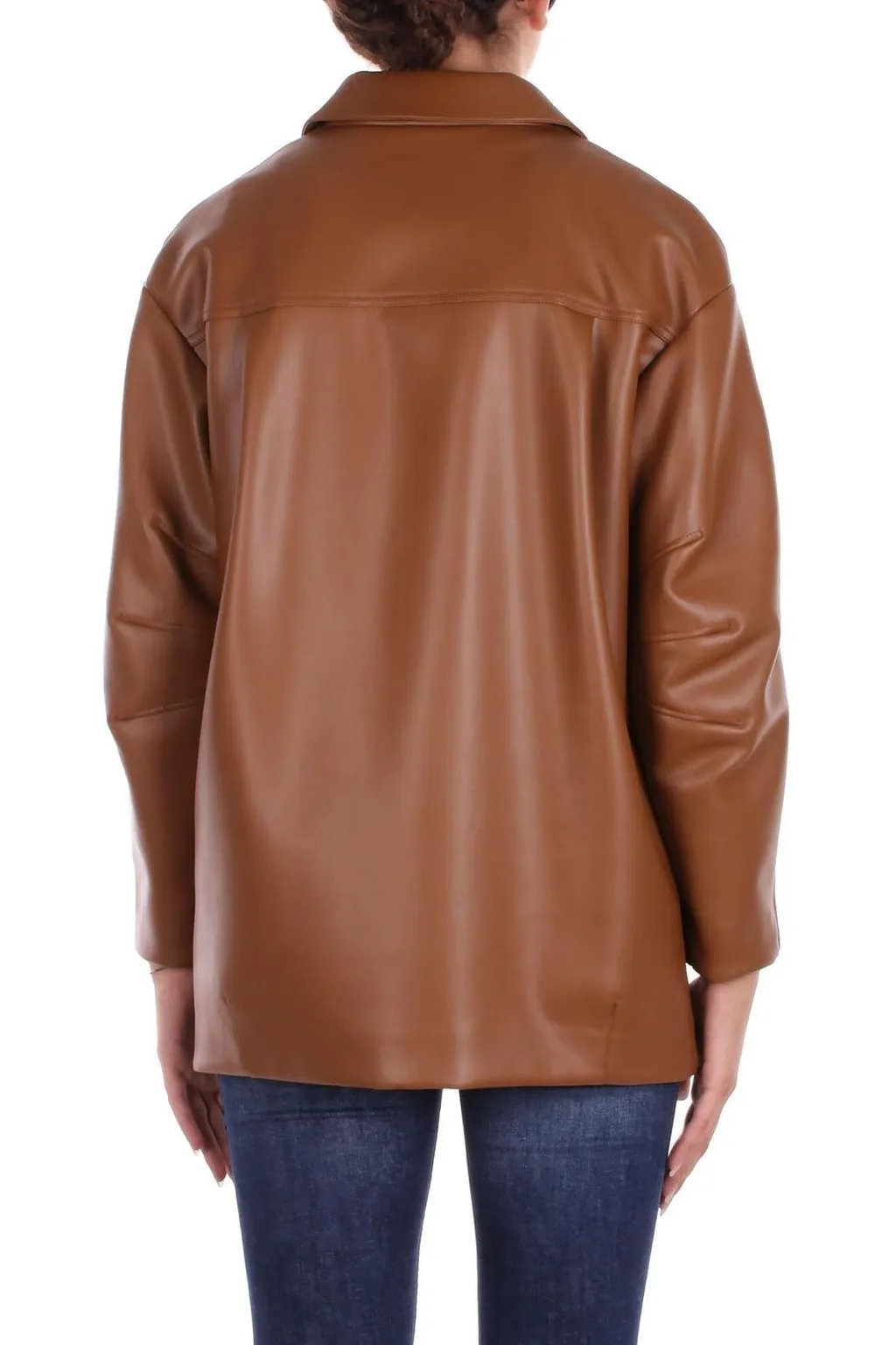 Max Mara Long-Sleeved Button-Up Jacket
