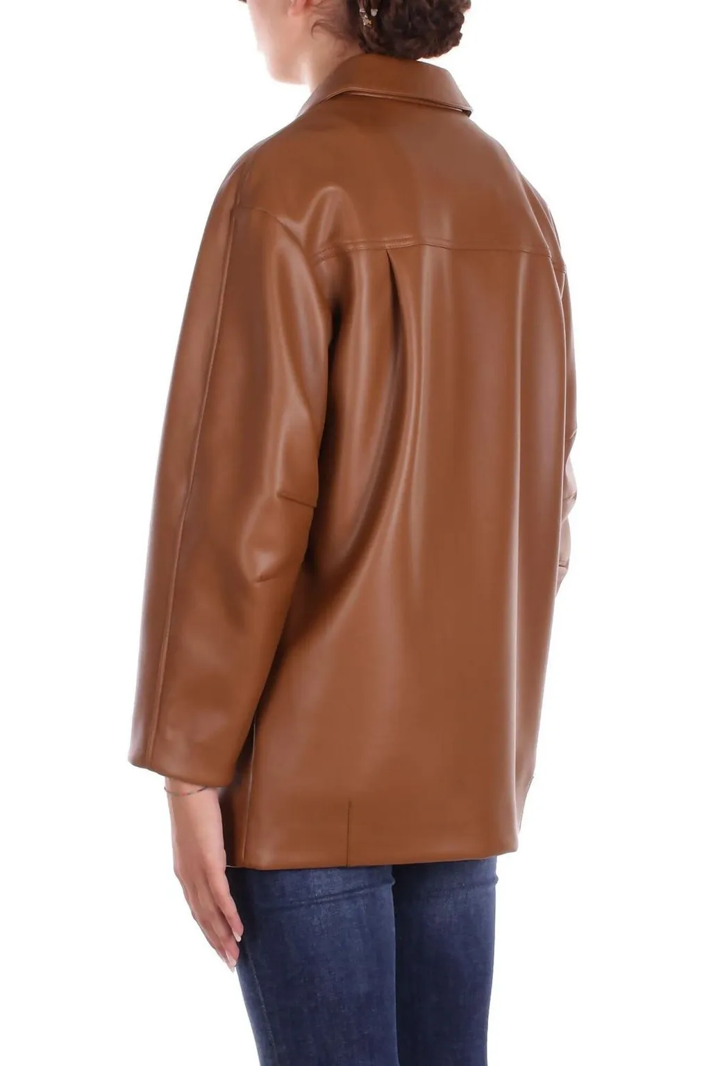 Max Mara Long-Sleeved Button-Up Jacket