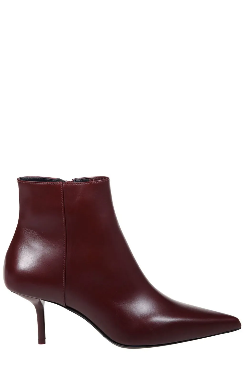 Max Mara Pointed Toe Zip-Up Boots
