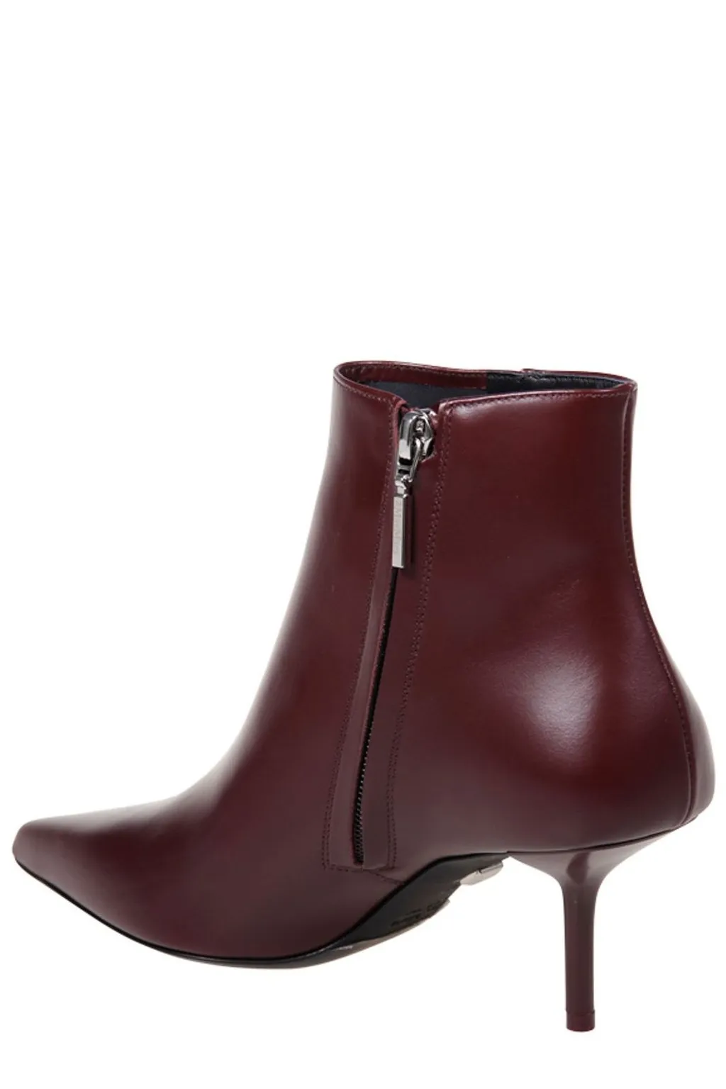 Max Mara Pointed Toe Zip-Up Boots