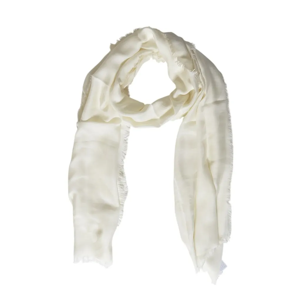 Max Mara Frayed-Edge Scarf