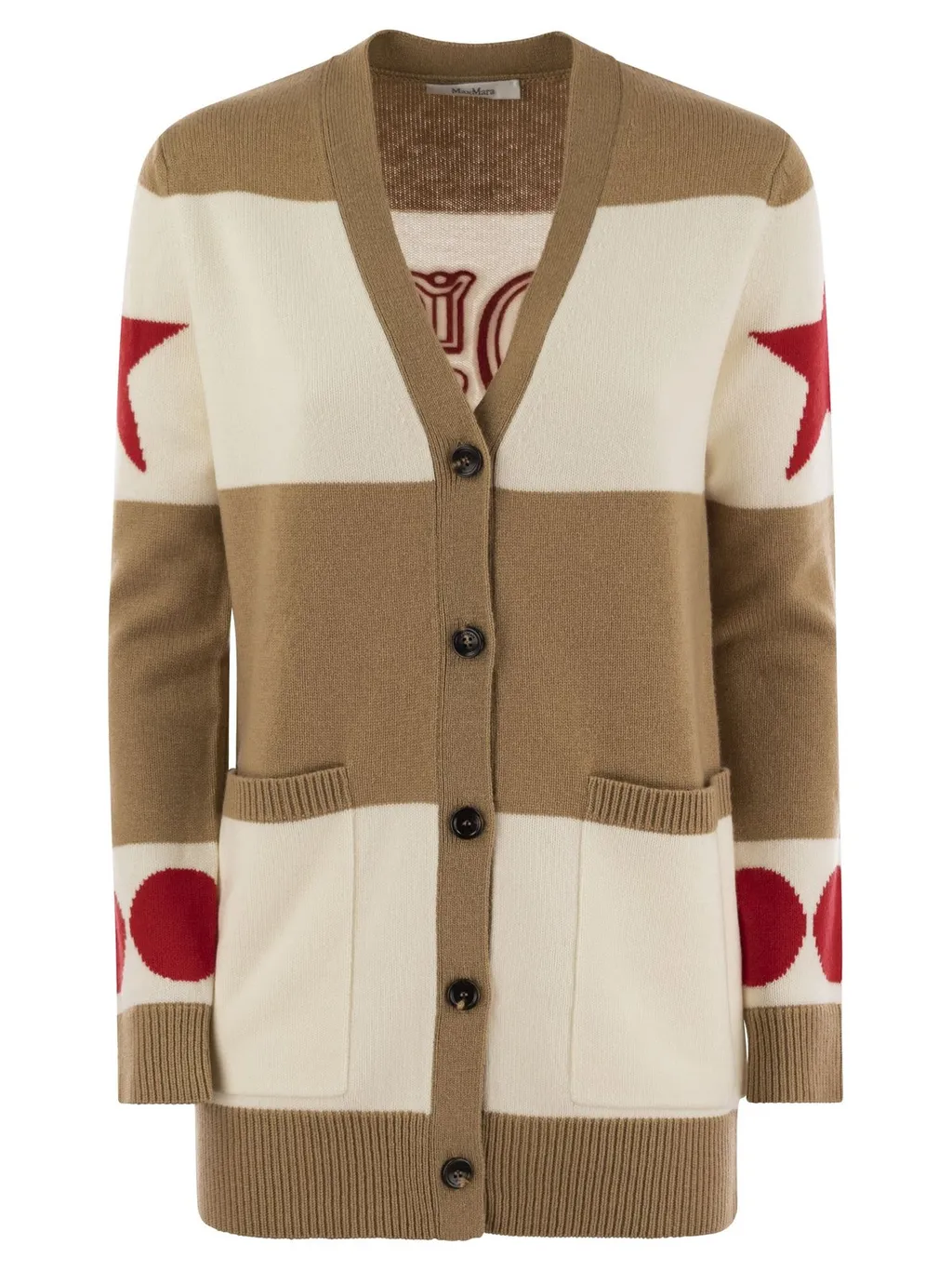 Max Mara Valido V-Neck Long-Sleeved Cardigan