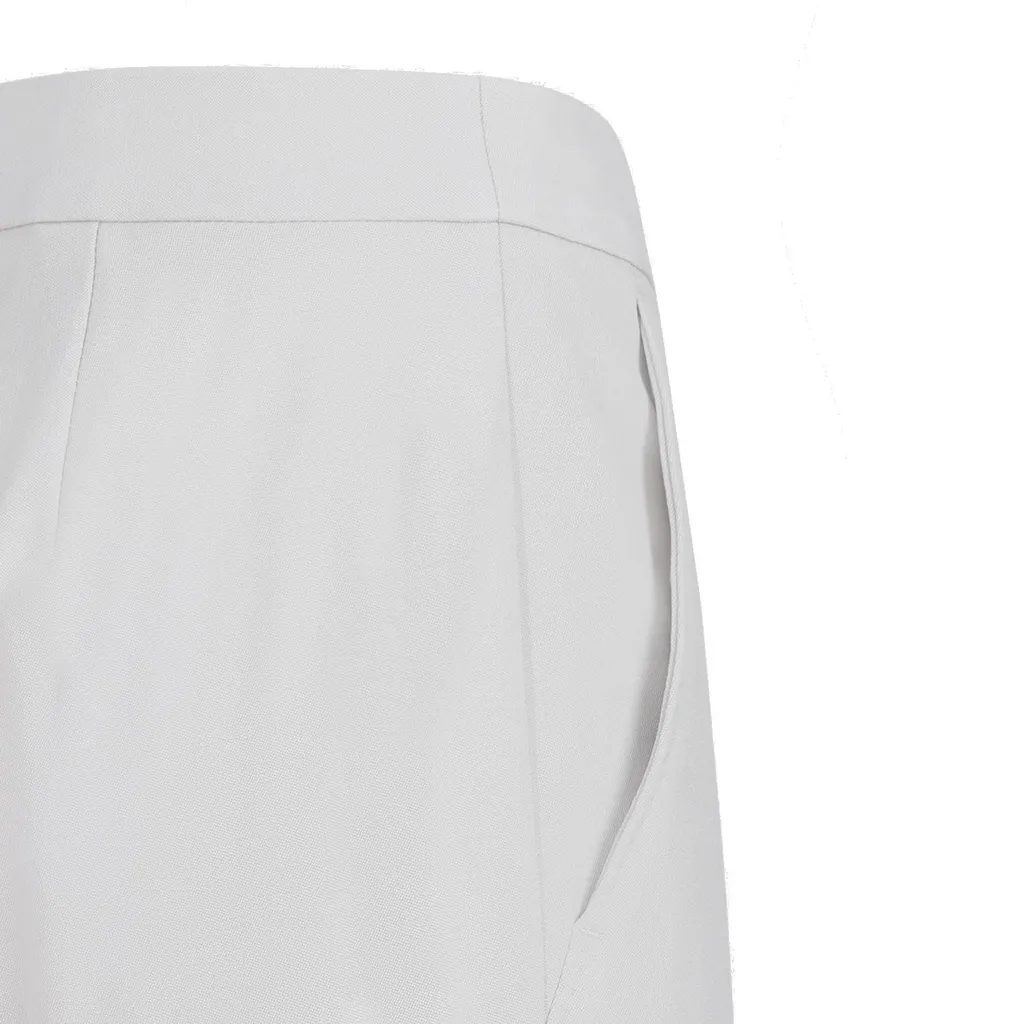 Max Mara Pleat Detailed Straight Leg Pants