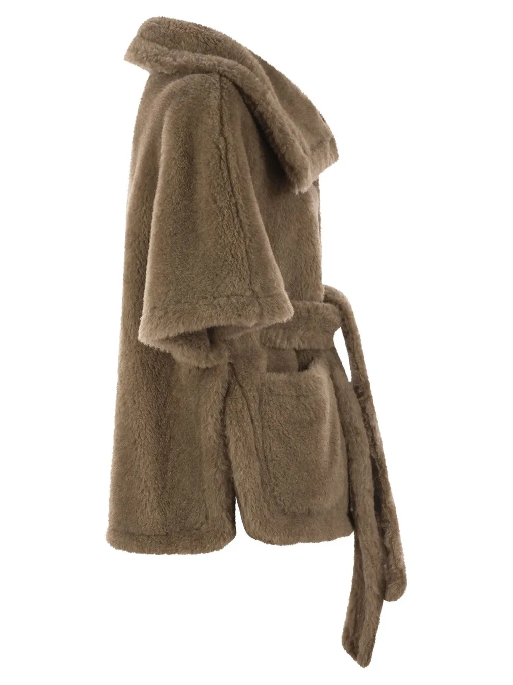 Max Mara Amato Belted Short-Sleeved Coat