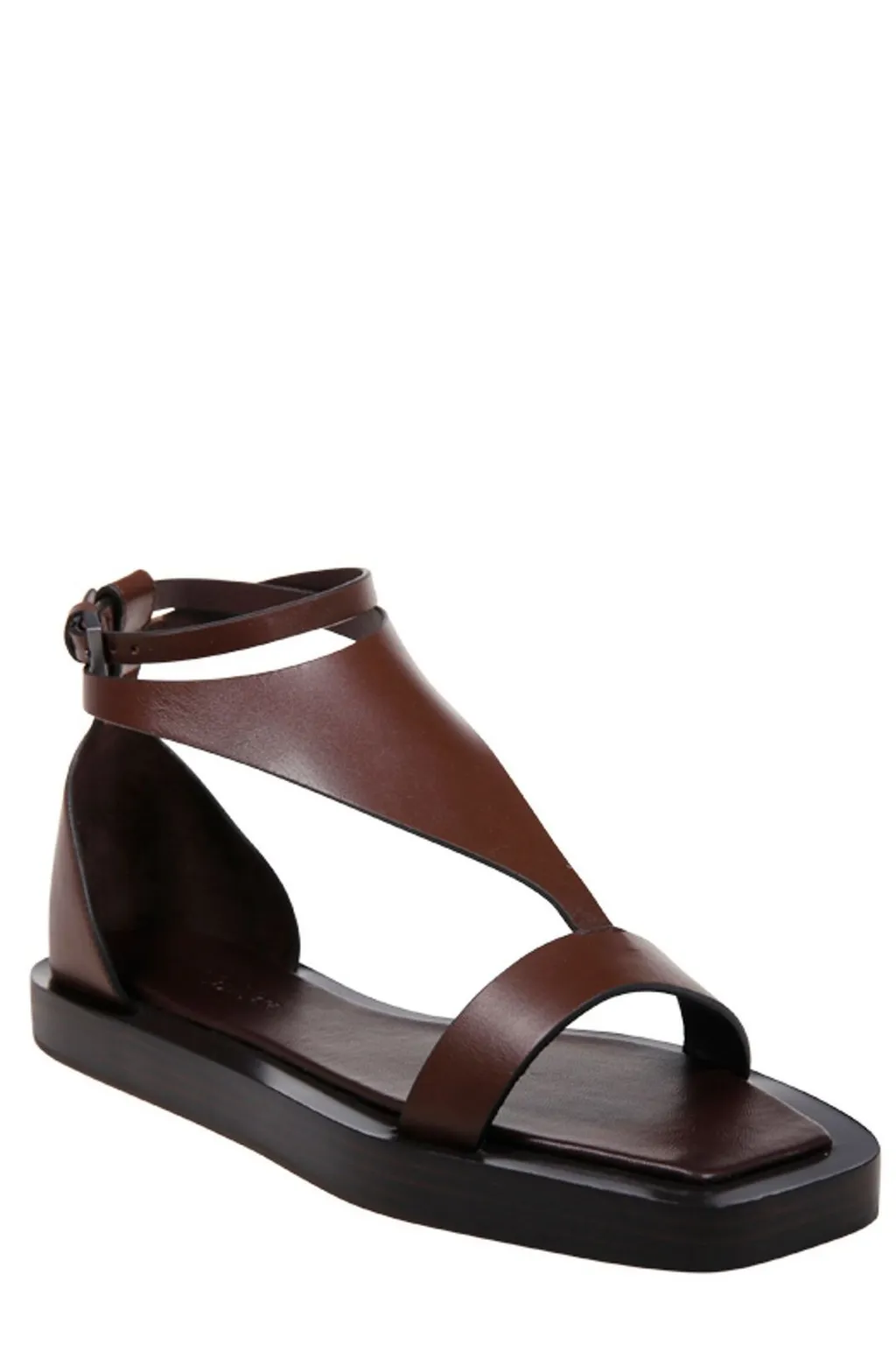 Max Mara Buckle Detailed Open Toe Sandals