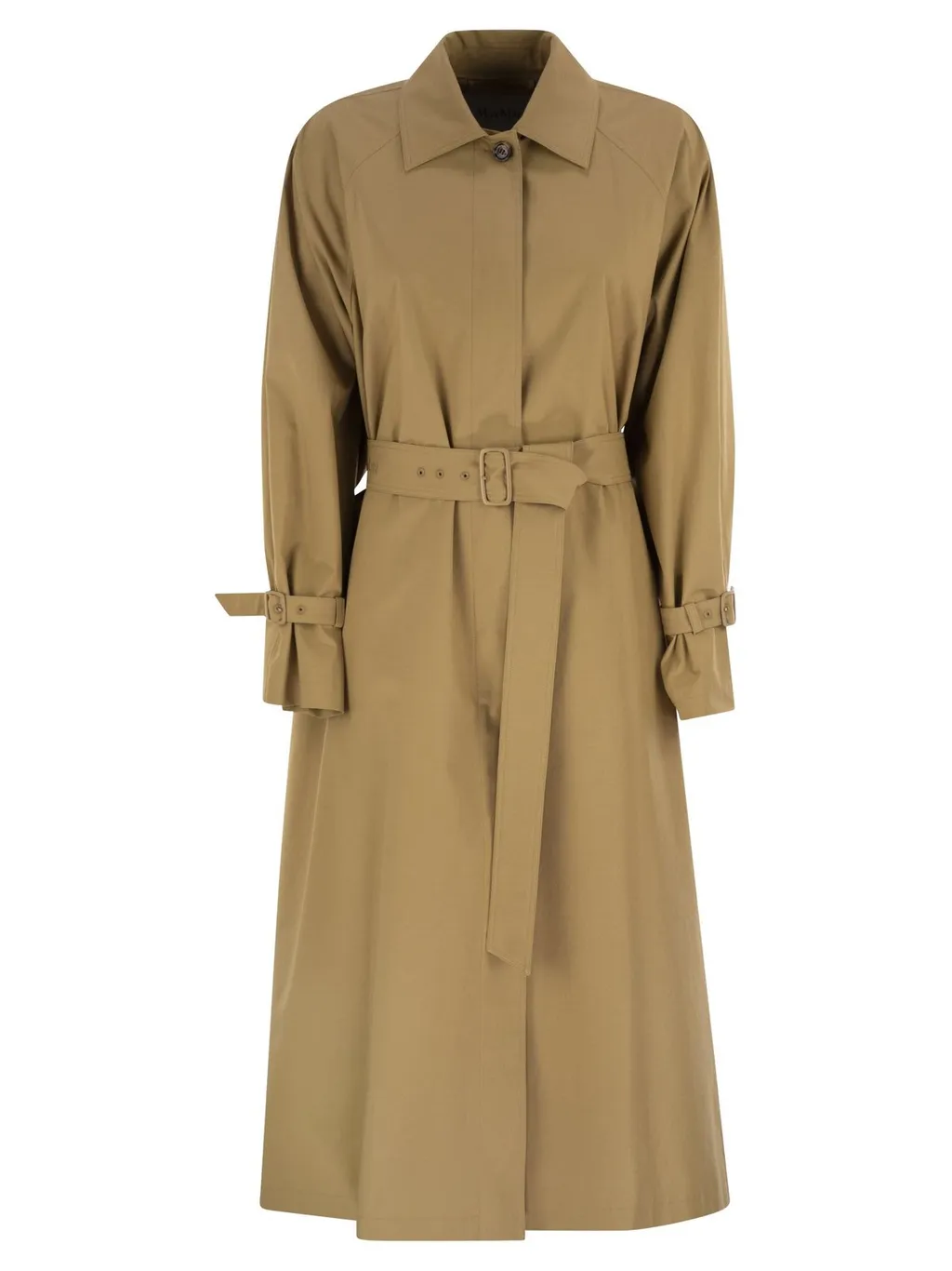 Max Mara Epoche Button Detailed Belted Coat