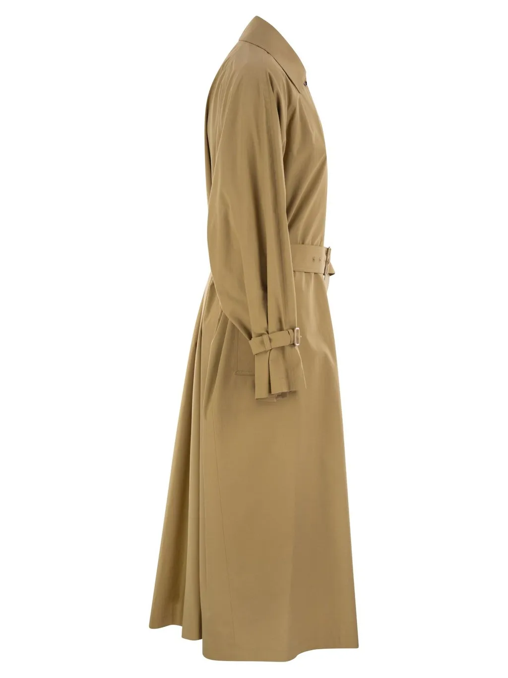 Max Mara Epoche Button Detailed Belted Coat