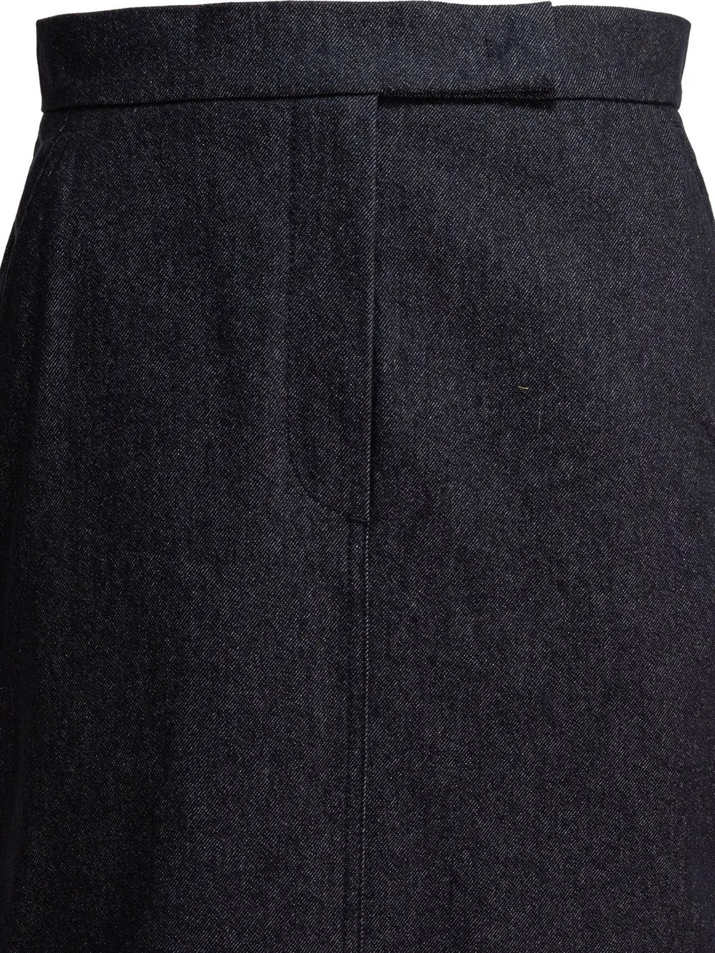 Max Mara Pianosa Button Detailed Back-Slit Skirt