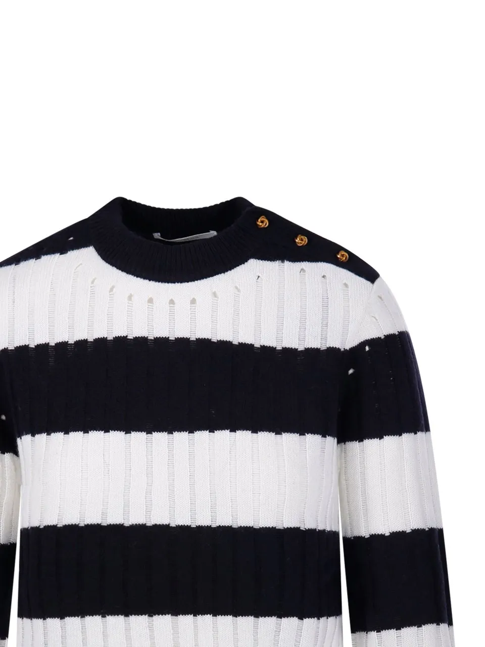 Max Mara Alfeo Striped Crewneck Jumper
