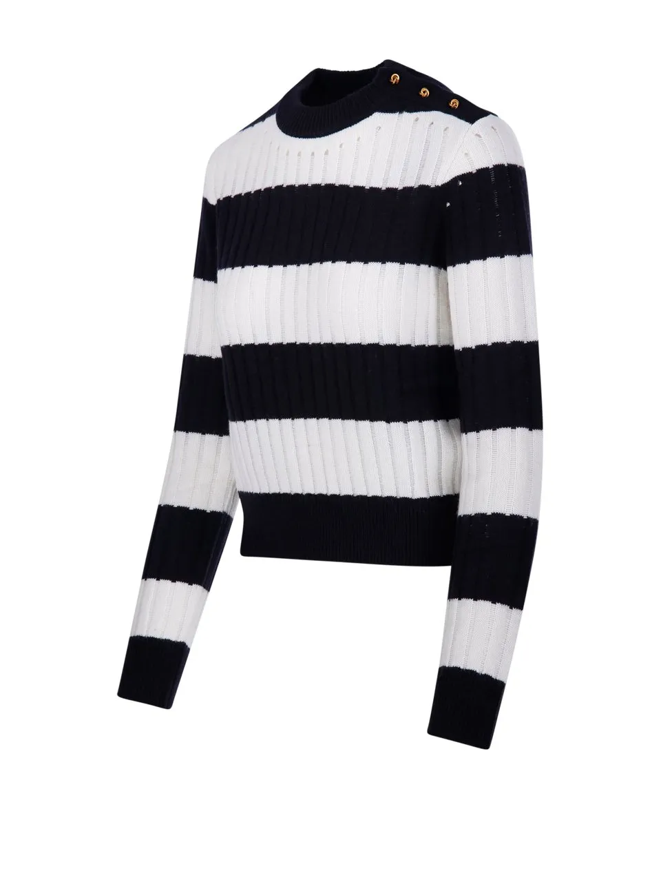 Max Mara Alfeo Striped Crewneck Jumper