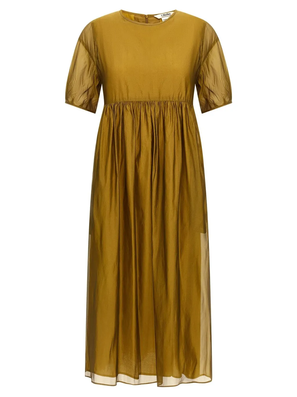 Max Mara Fatoso Crewneck Short-Sleeved Dress