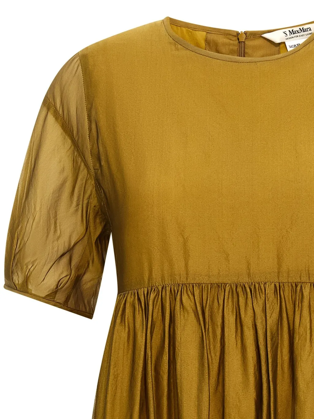 Max Mara Fatoso Crewneck Short-Sleeved Dress