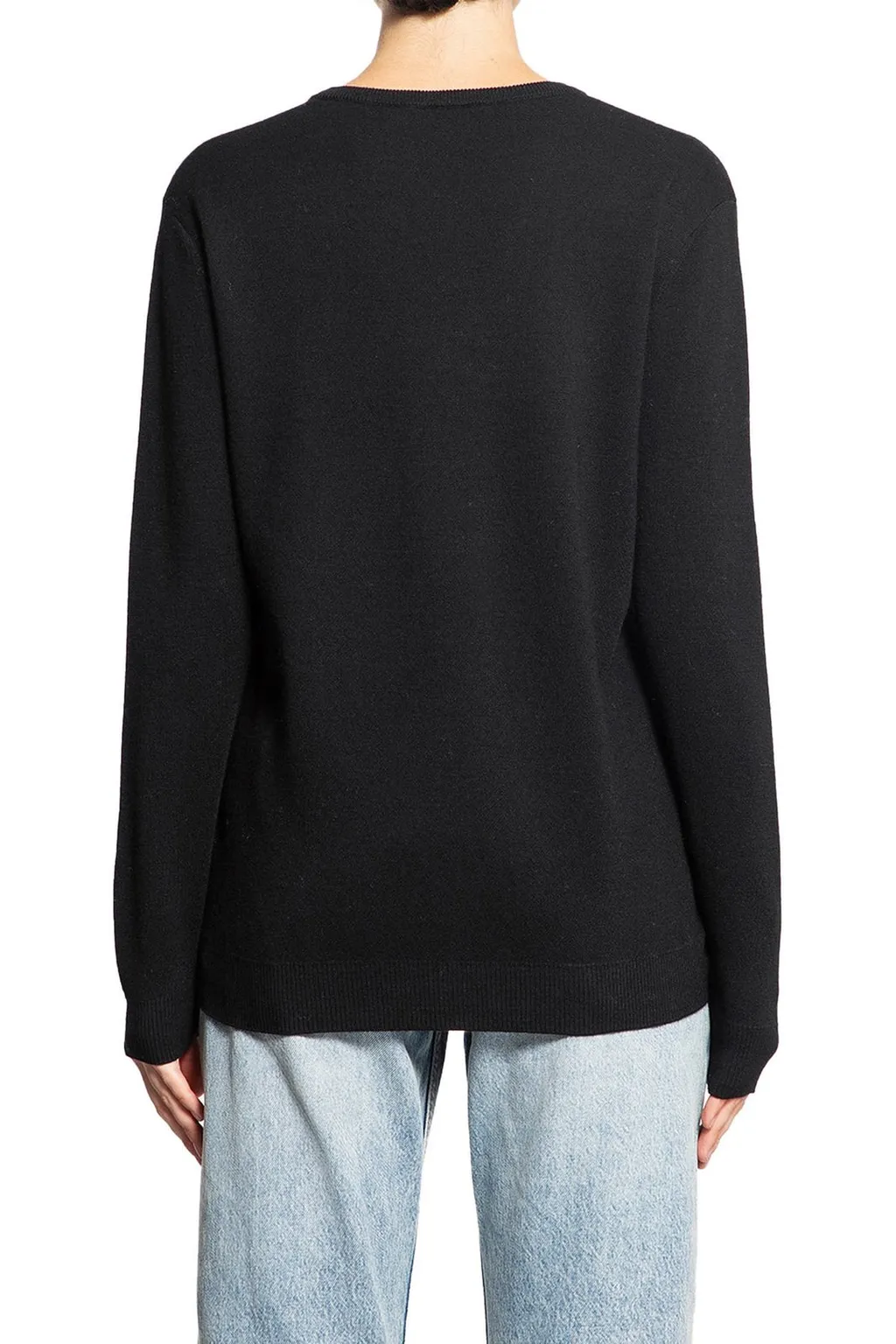 Max Mara V-Neck Long-Sleeved Jumper