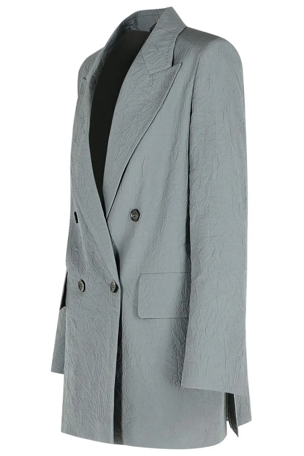 Max Mara Abavo Double-Breasted Long-Sleeved Jacket