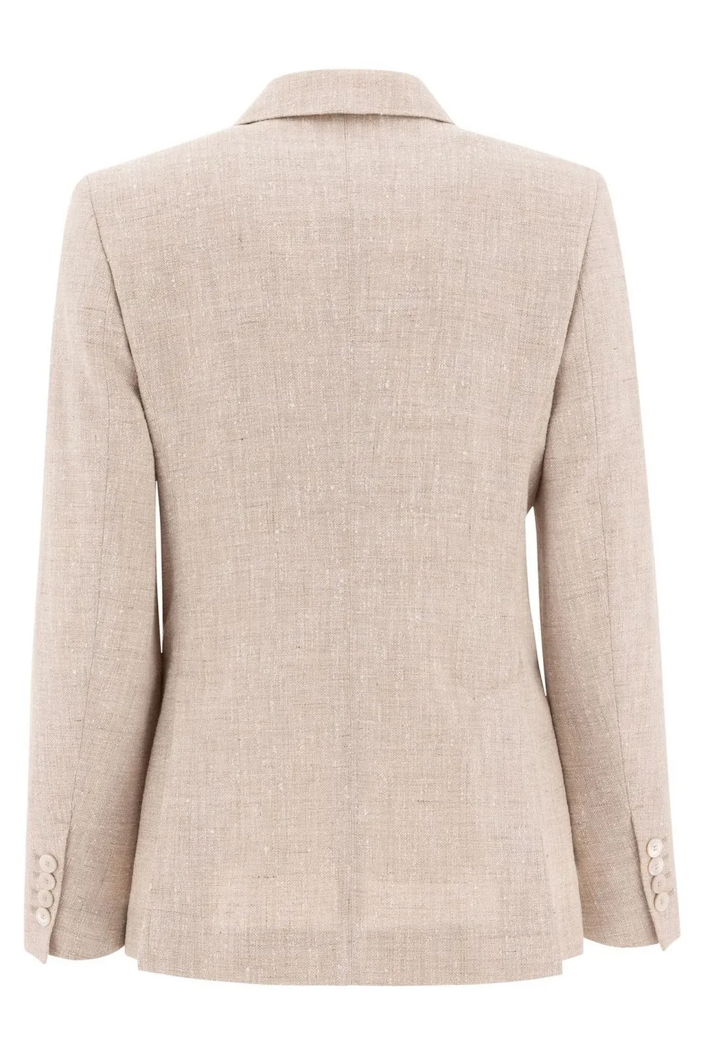 Max Mara Targa Double-Breasted Long-Sleeved Jacket