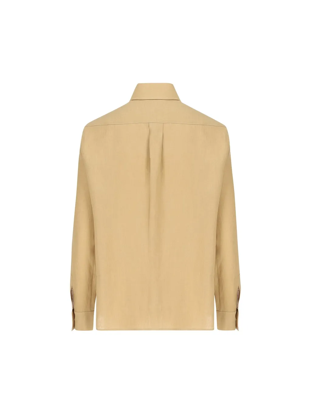 Max Mara Abisso Logo Embroidered Button-Up Shirt