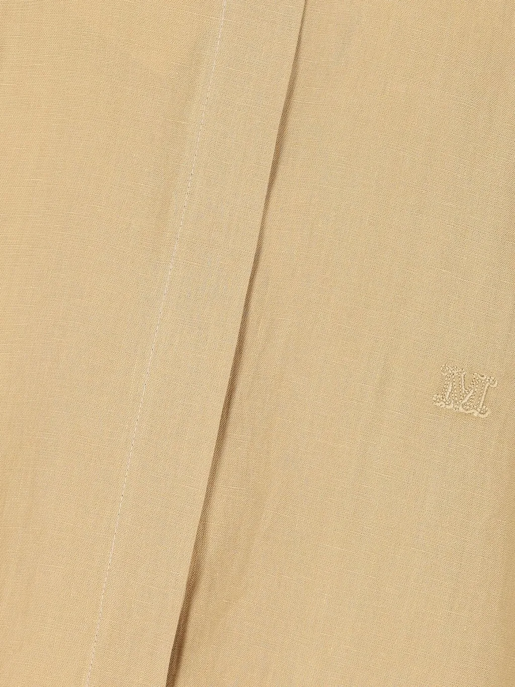 Max Mara Abisso Logo Embroidered Button-Up Shirt