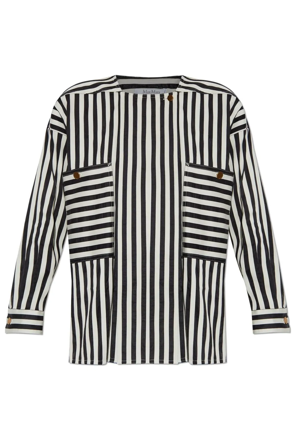 Max Mara Paio Striped Crewneck Shirt