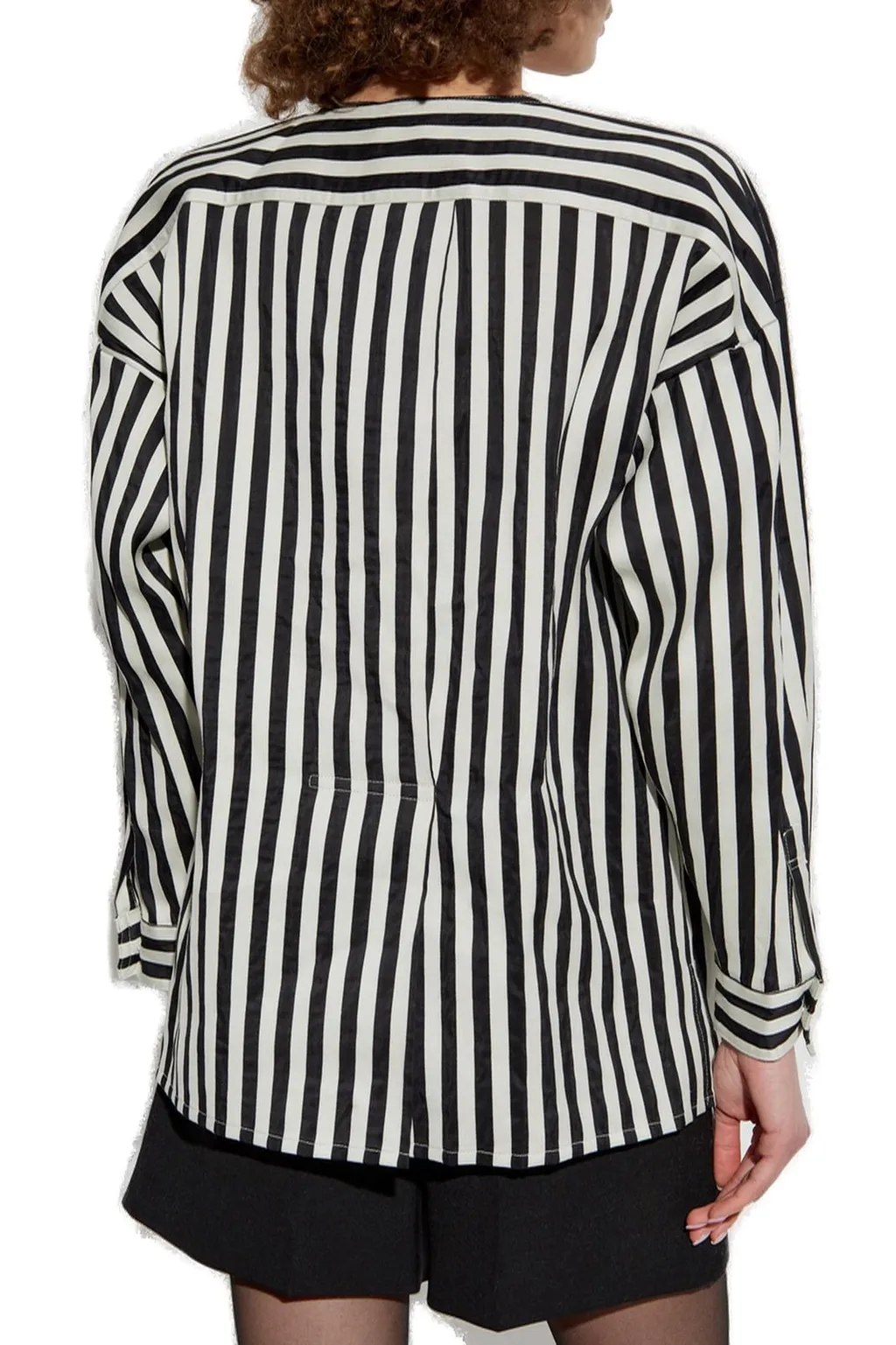 Max Mara Paio Striped Crewneck Shirt