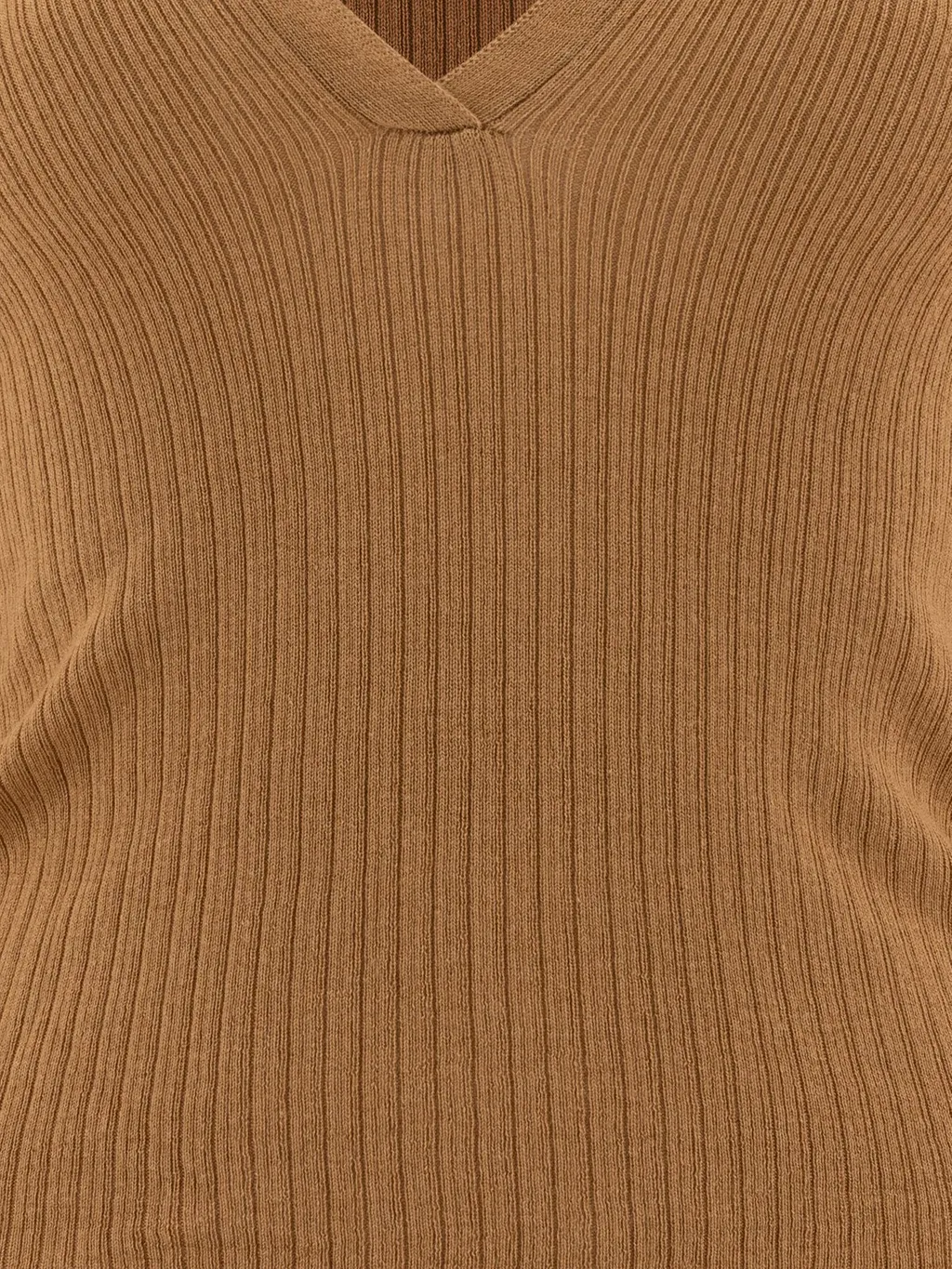 Max Mara V-Neck Long-Sleeved Top