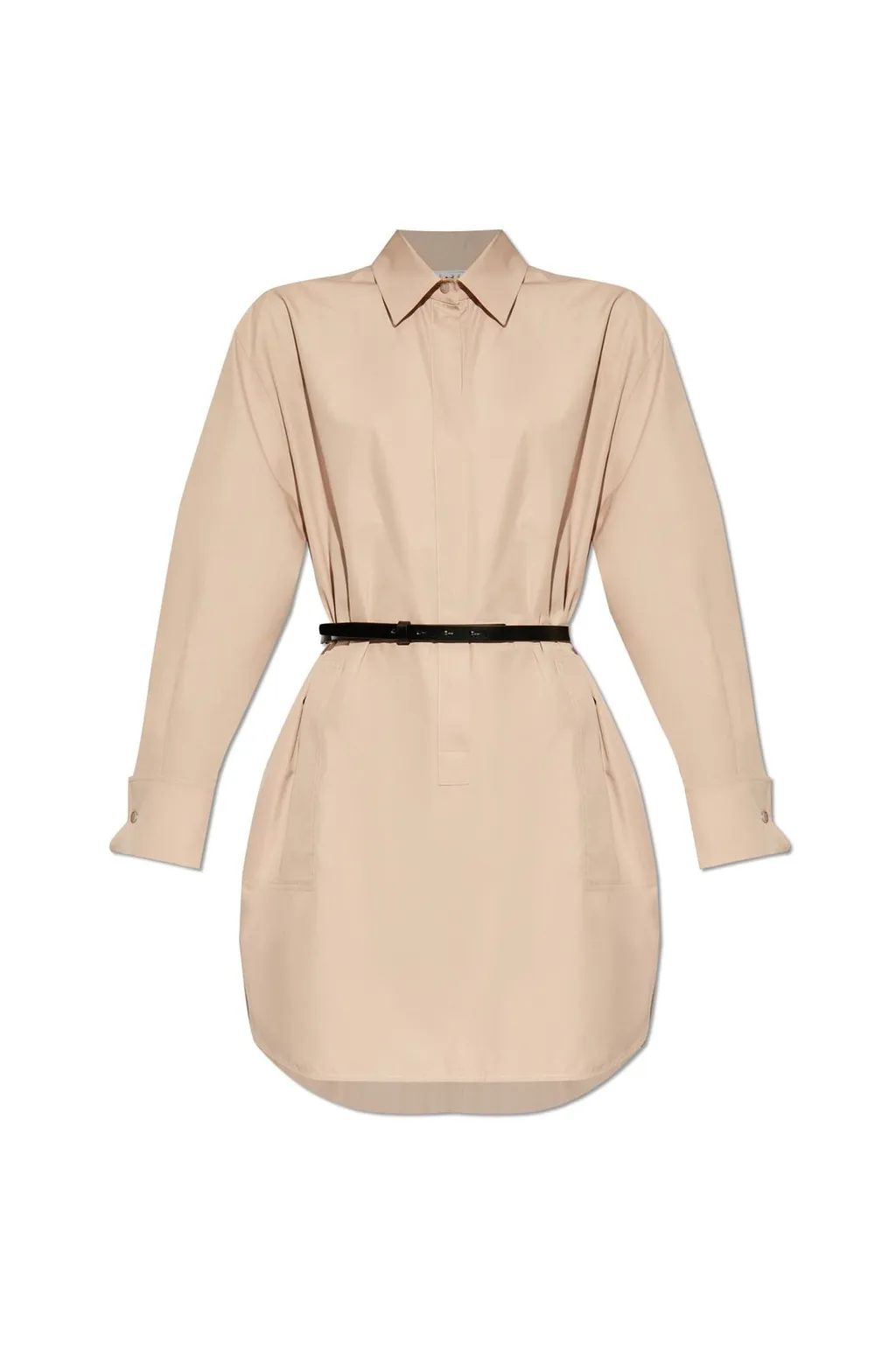 Max Mara Alcade Long-Sleeved Shirt Dress