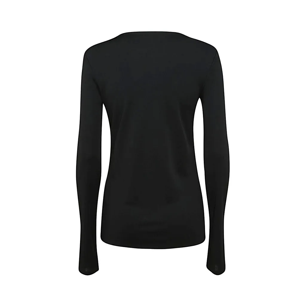 Jil Sander Long-Sleeved Crewneck Top