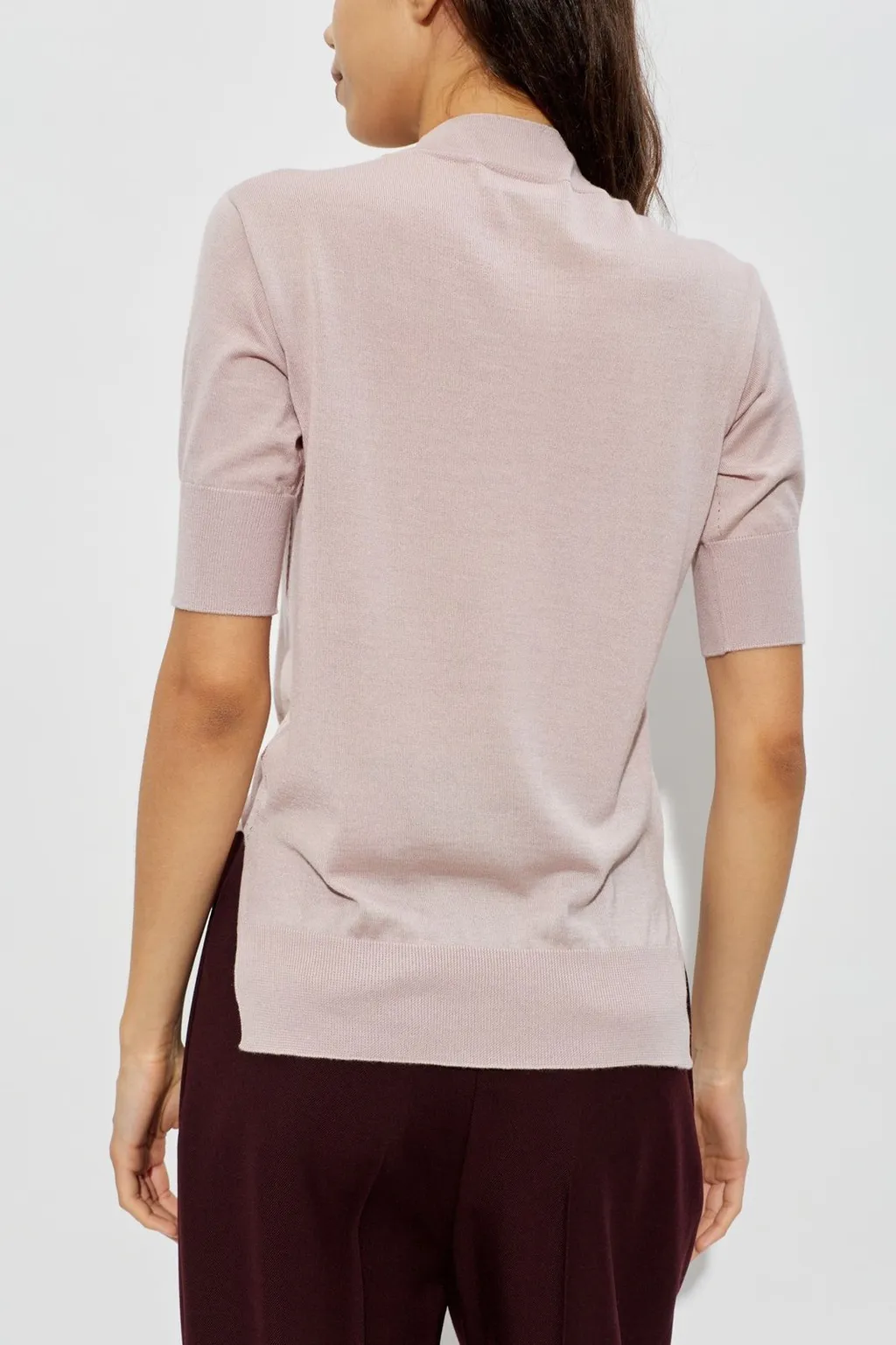 Jil Sander Mock-Neck Knitted Top