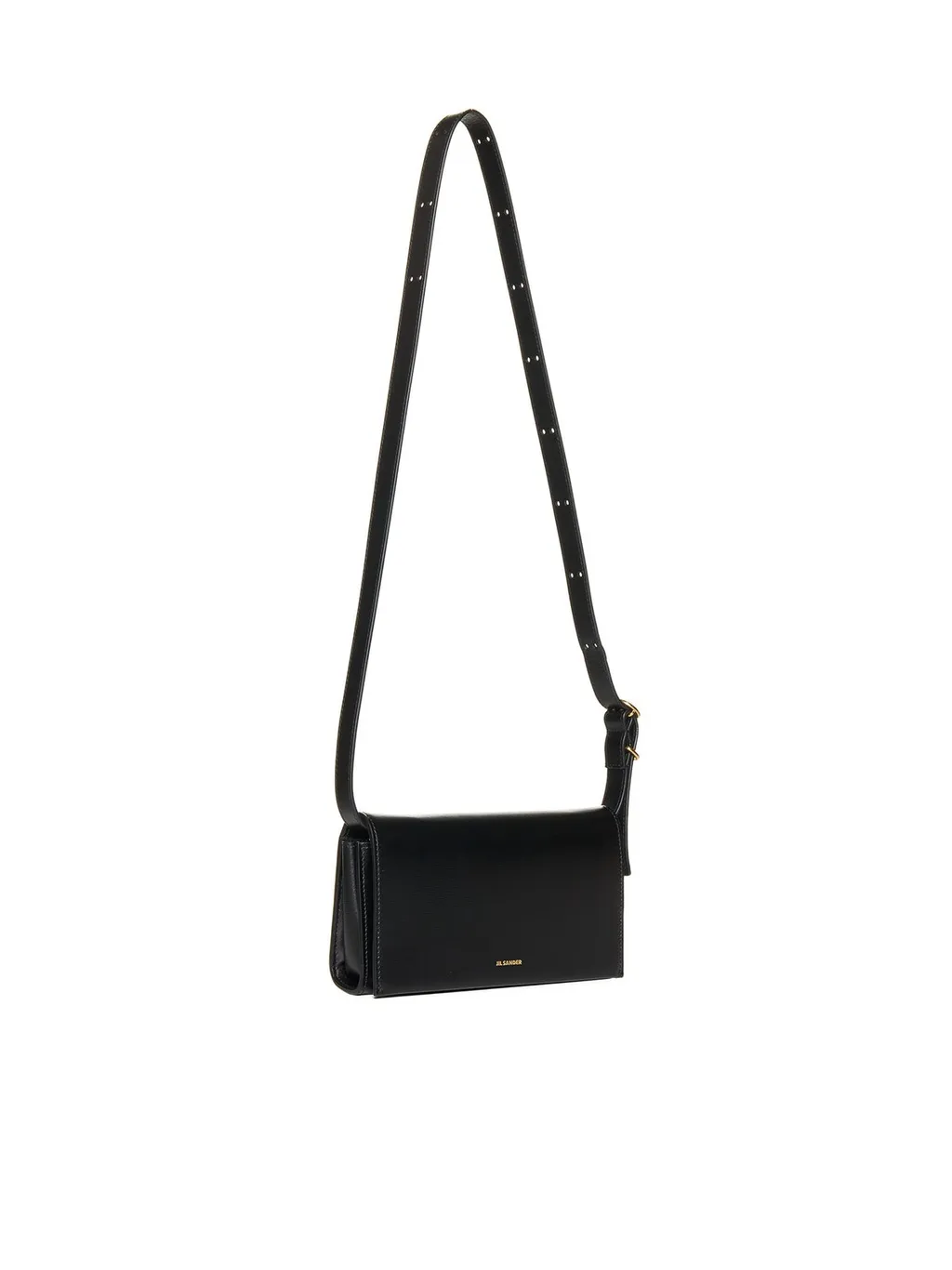 Jil Sander Logo Printed Shoulder Bag