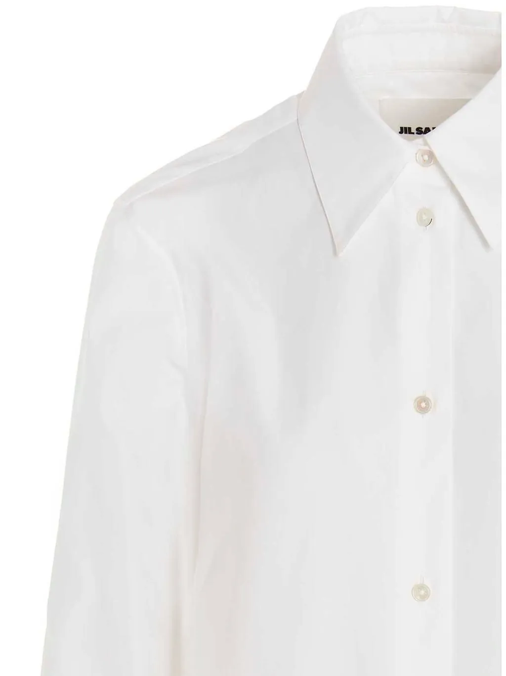 Jil Sander Button-Up Poplin Shirt