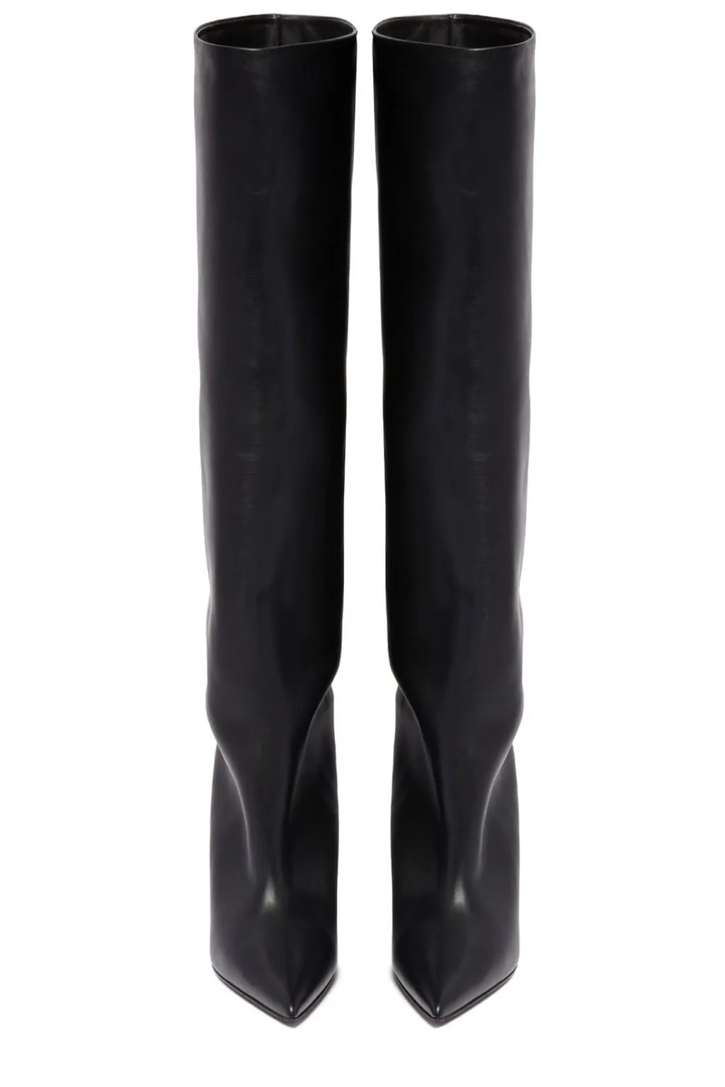 Jil Sander	Pointed Toe Knee-High Boots
