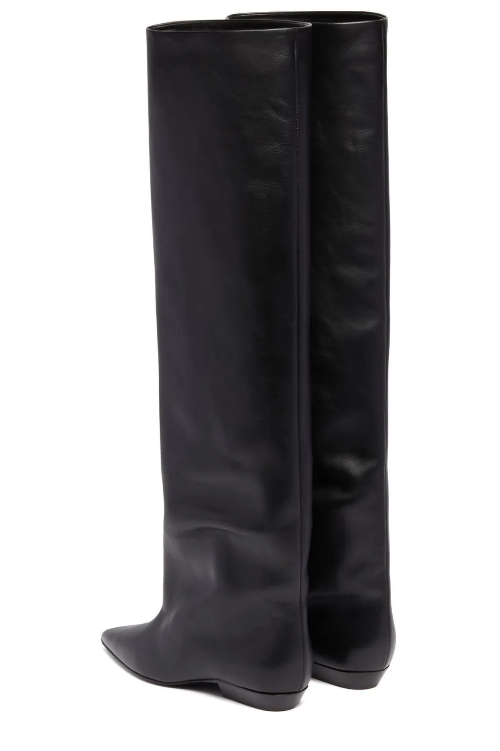 Jil Sander	Pointed Toe Knee-High Boots