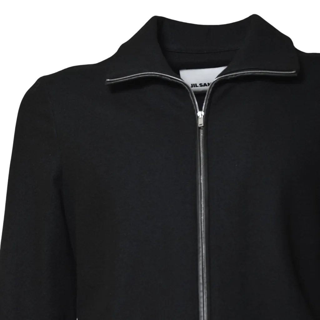 Jil Sander Zip-Up Knitted Cardigan