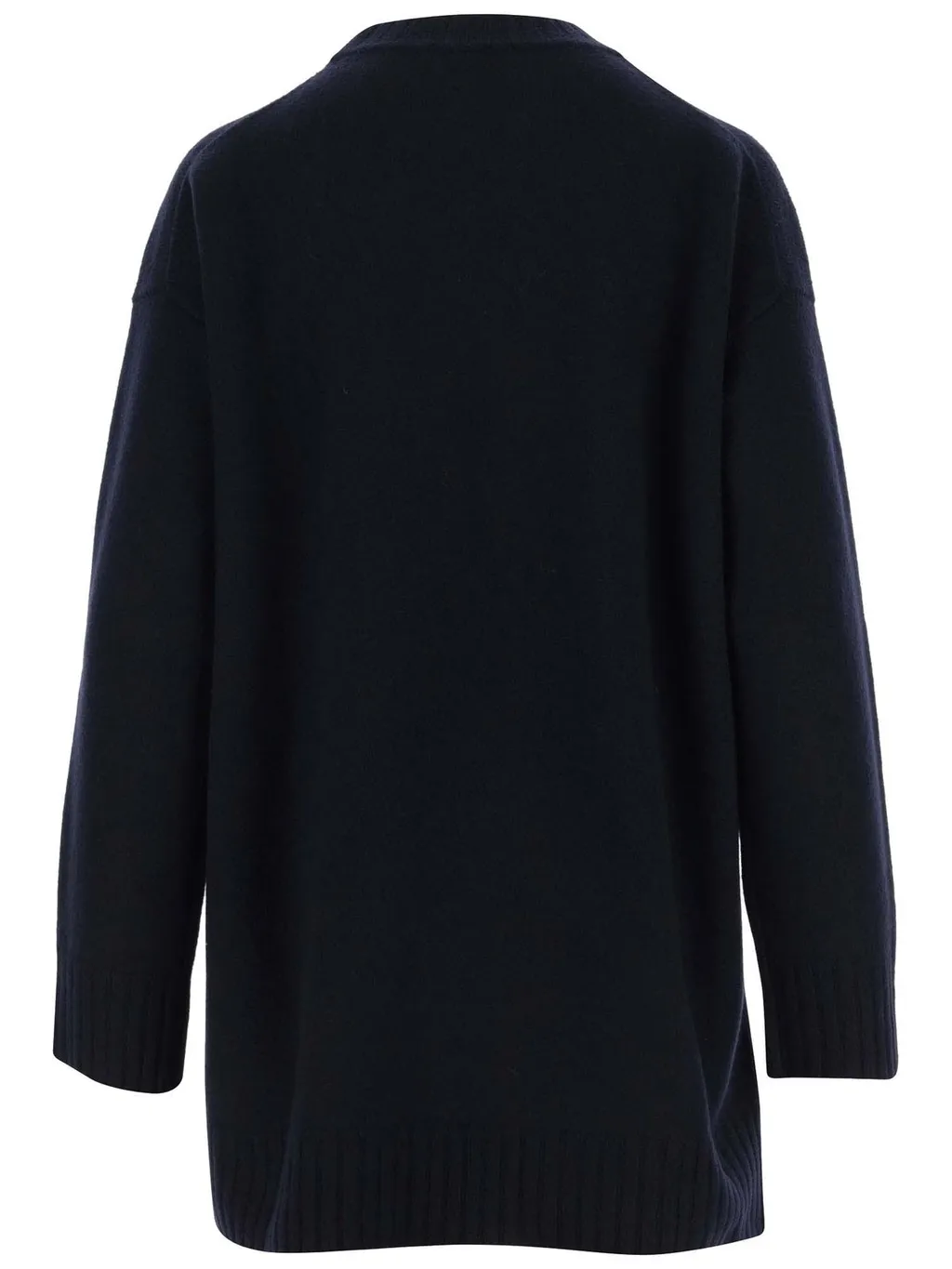 Jil Sander Crewneck Ribbed Edge Jumper