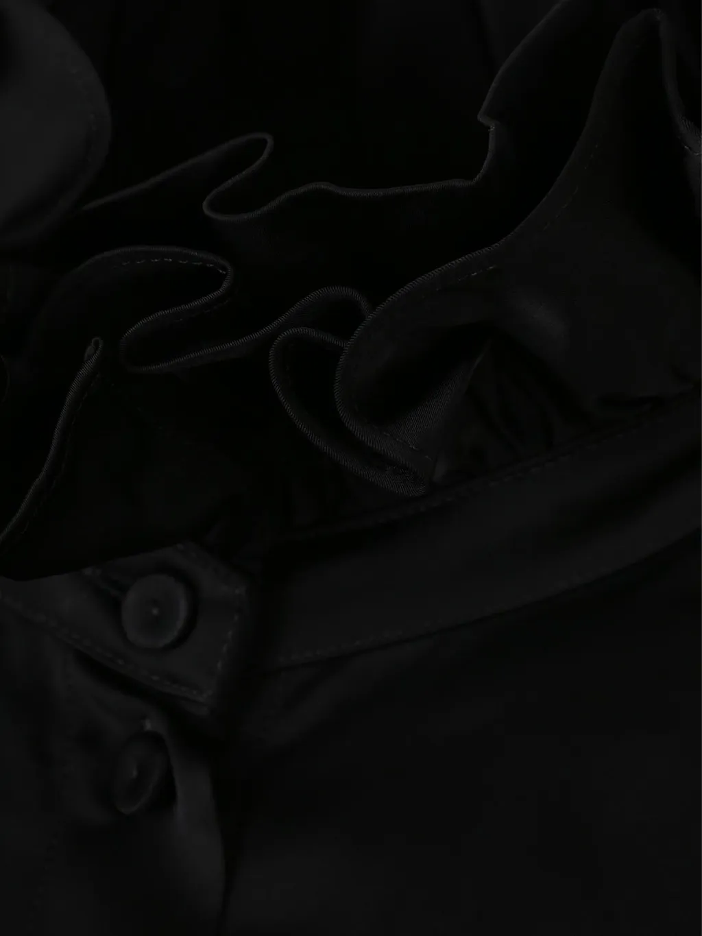 Jil Sander Ruffle Long Sleeved Shirt