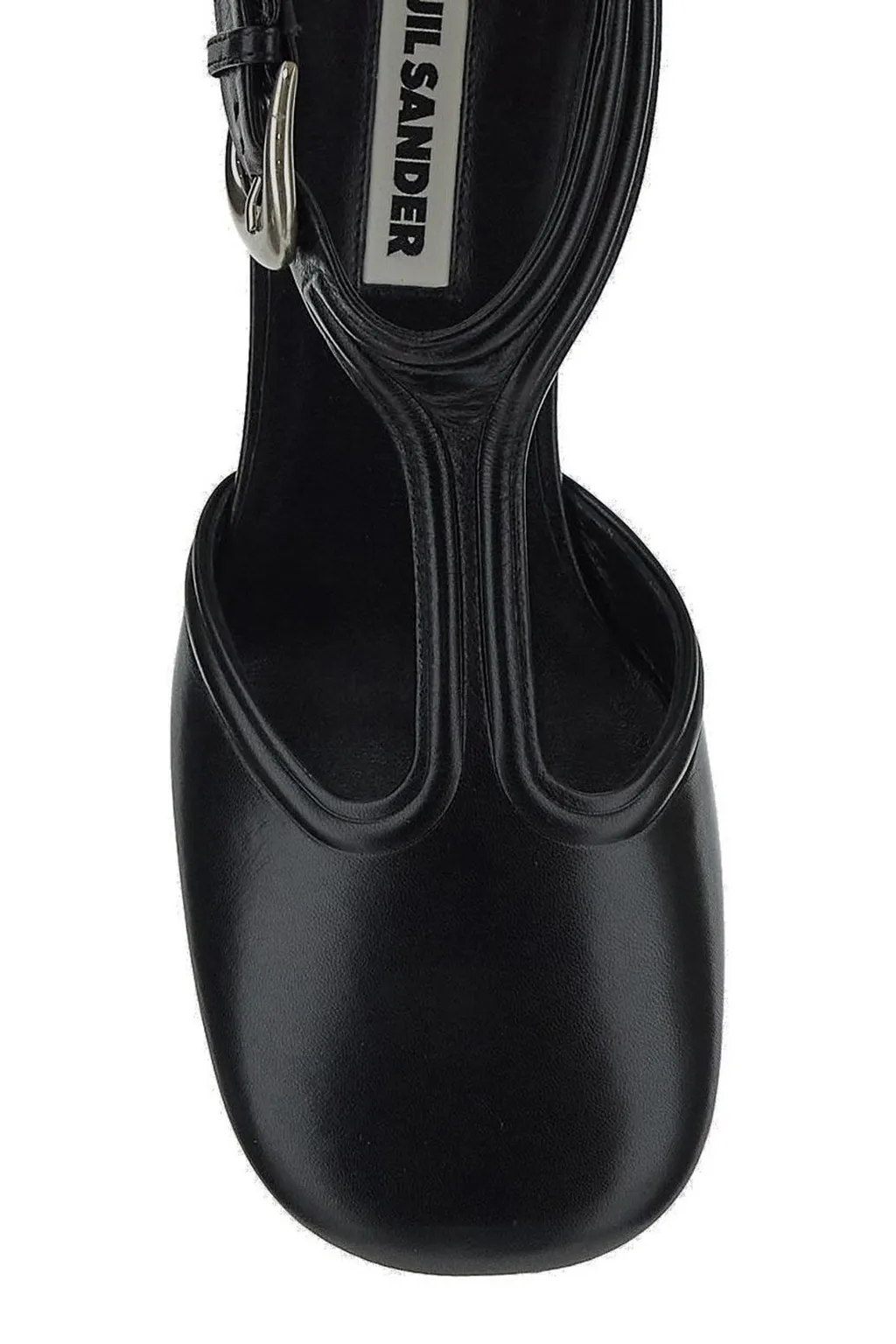 Jil Sander Mary Jane Buckled Pumps