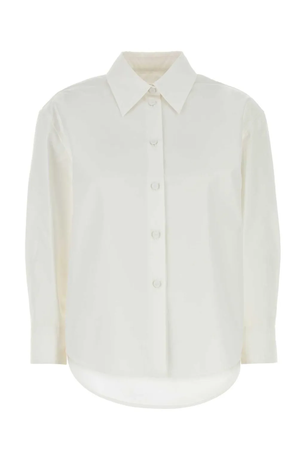 Jil Sander Long-Sleeved Straight Hem Shirt