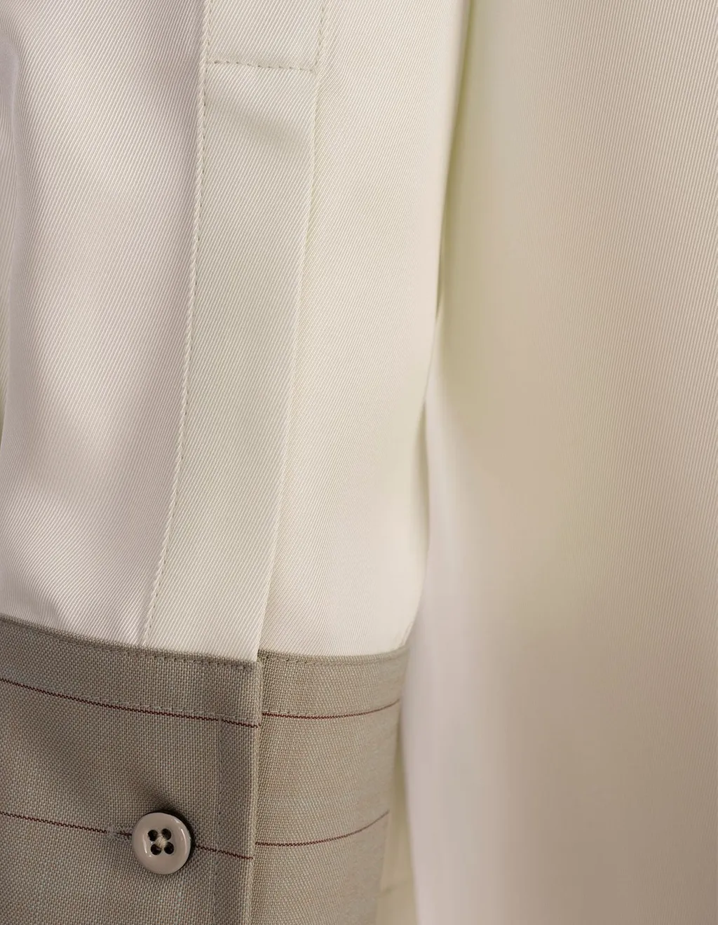 Jil Sander Pinstriped Straight Hem Shirt