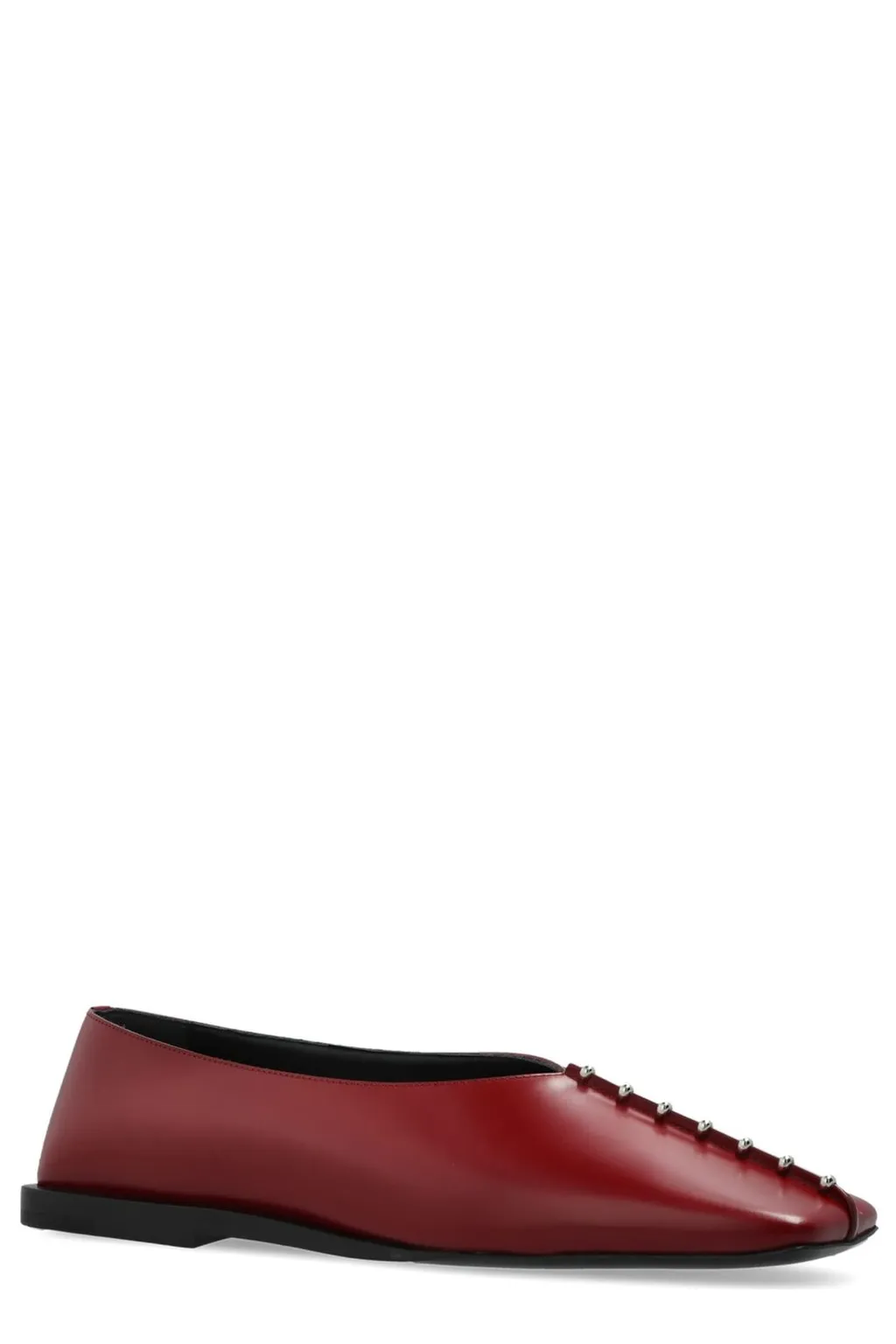 Jil Sander Studded Slip-On Flats