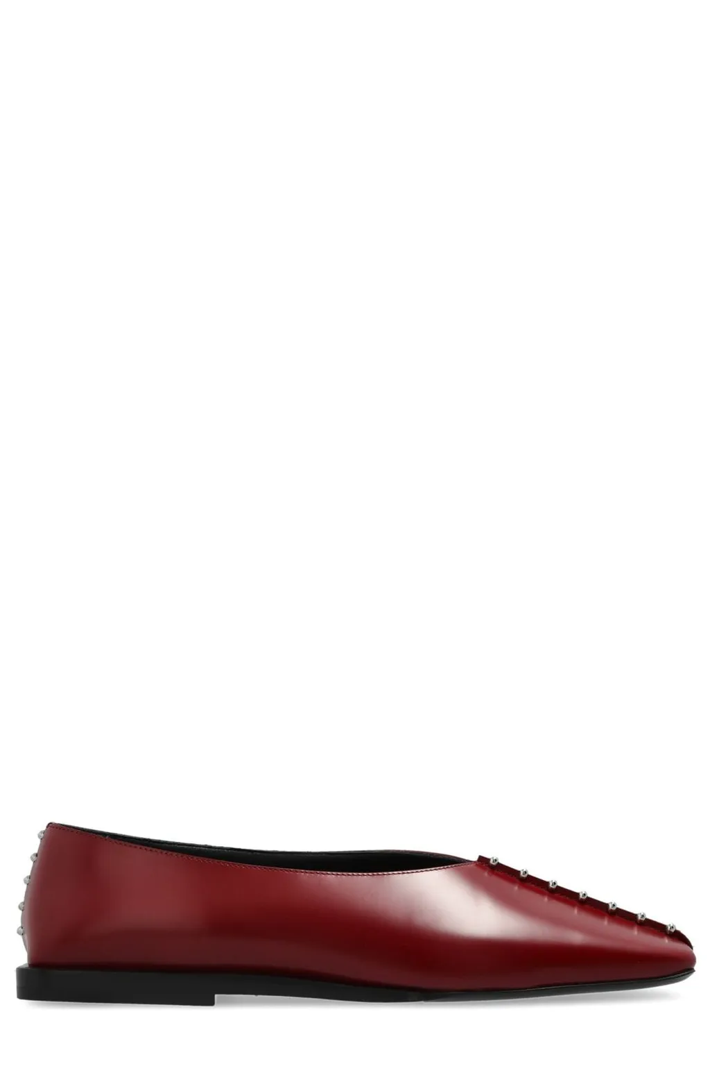 Jil Sander Studded Slip-On Flats