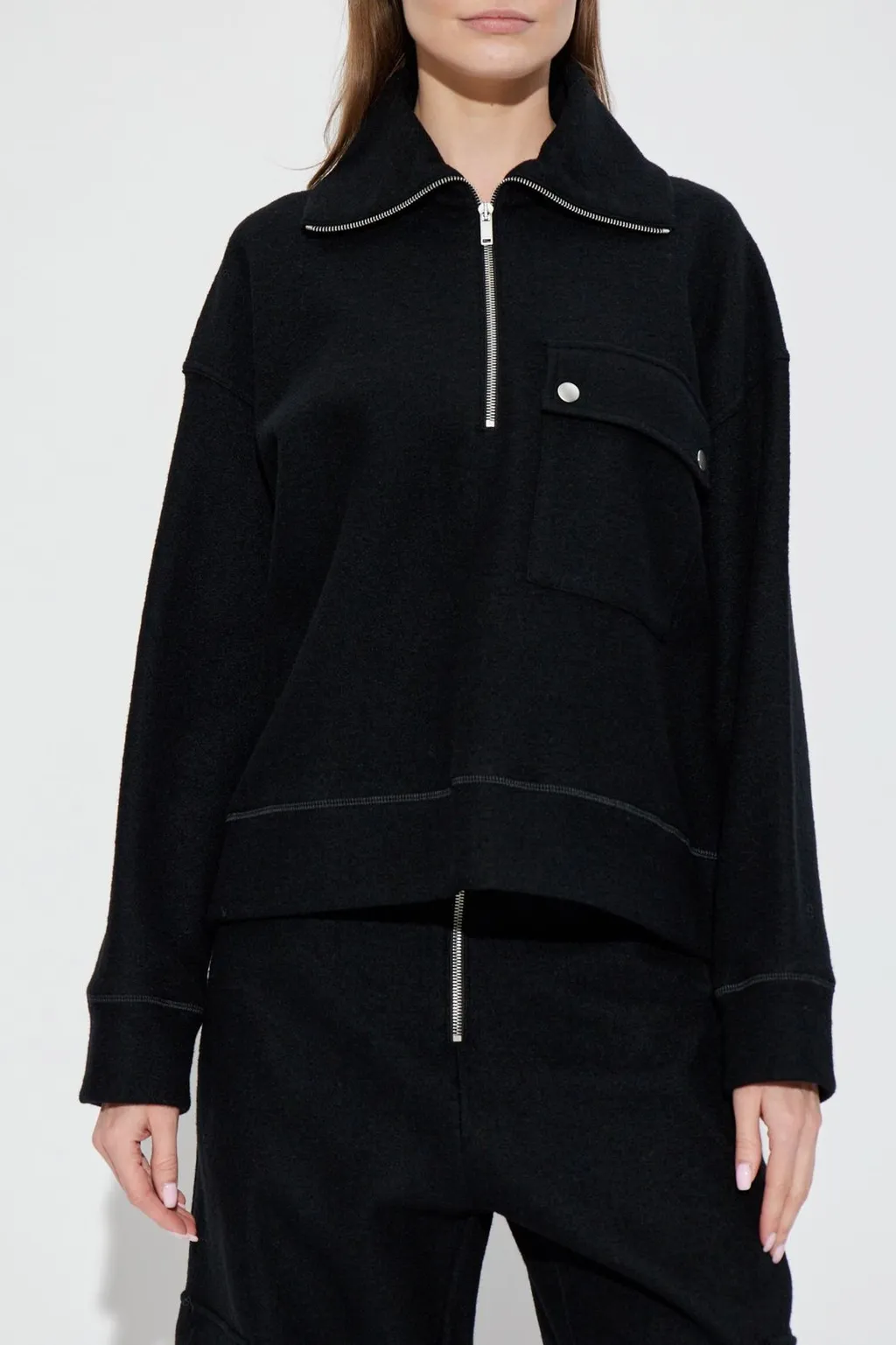 Jil Sander Half-Zip Sweatshirt