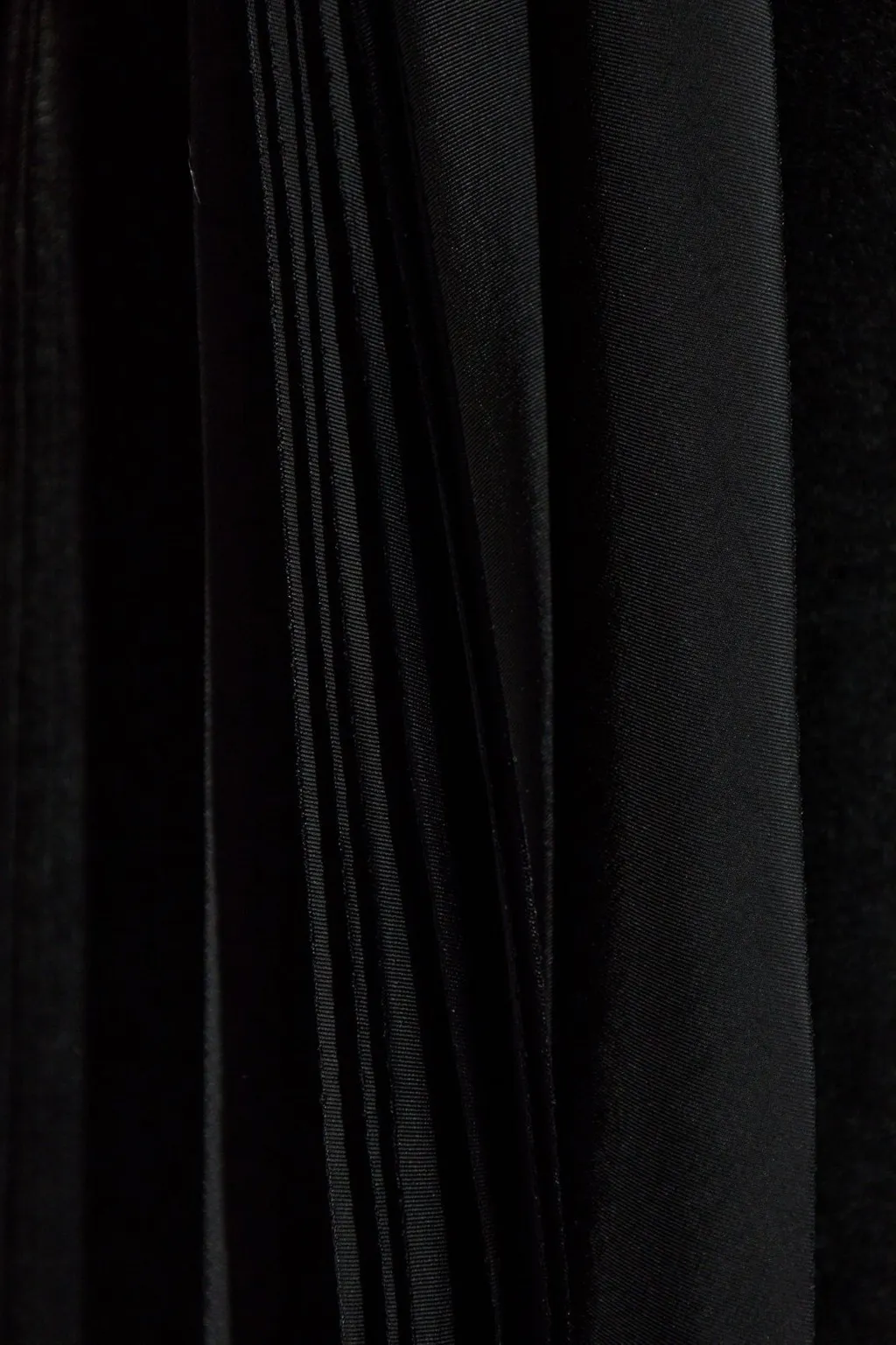 Jil Sander Raw Hem Velvet Skirt