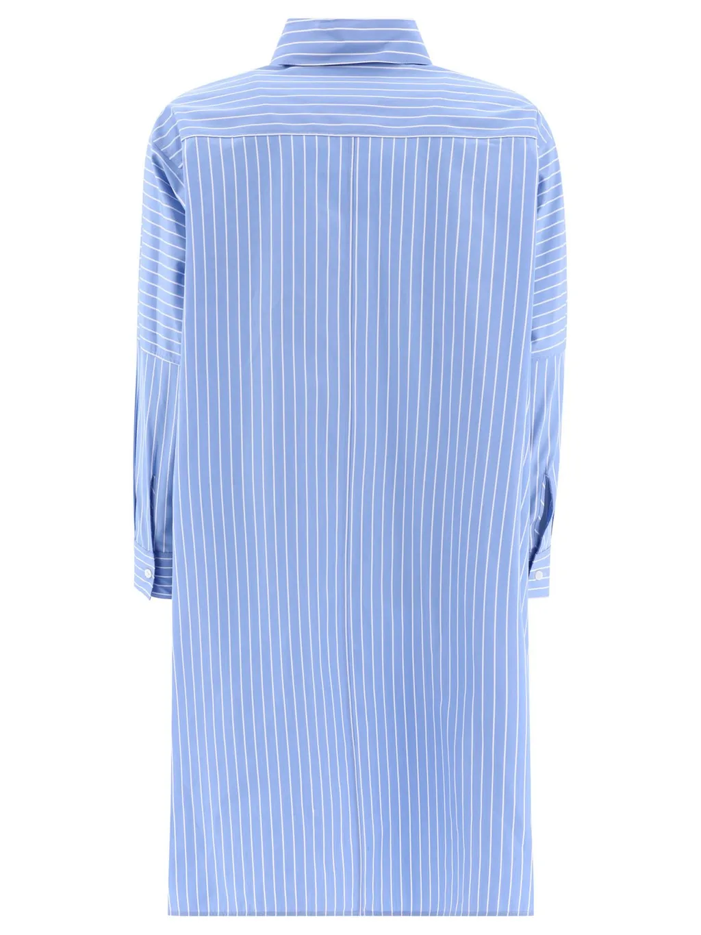 Jil Sander Sunday Long Striped Poplin Shirt