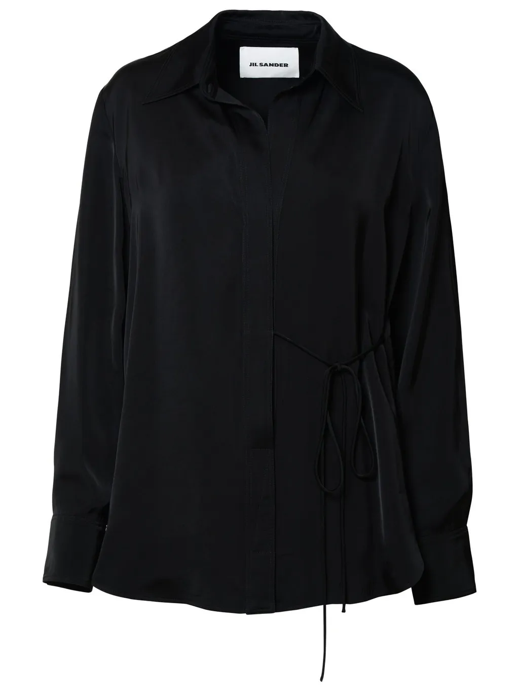 Jil Sander Side-Tie Buttoned Shirt
