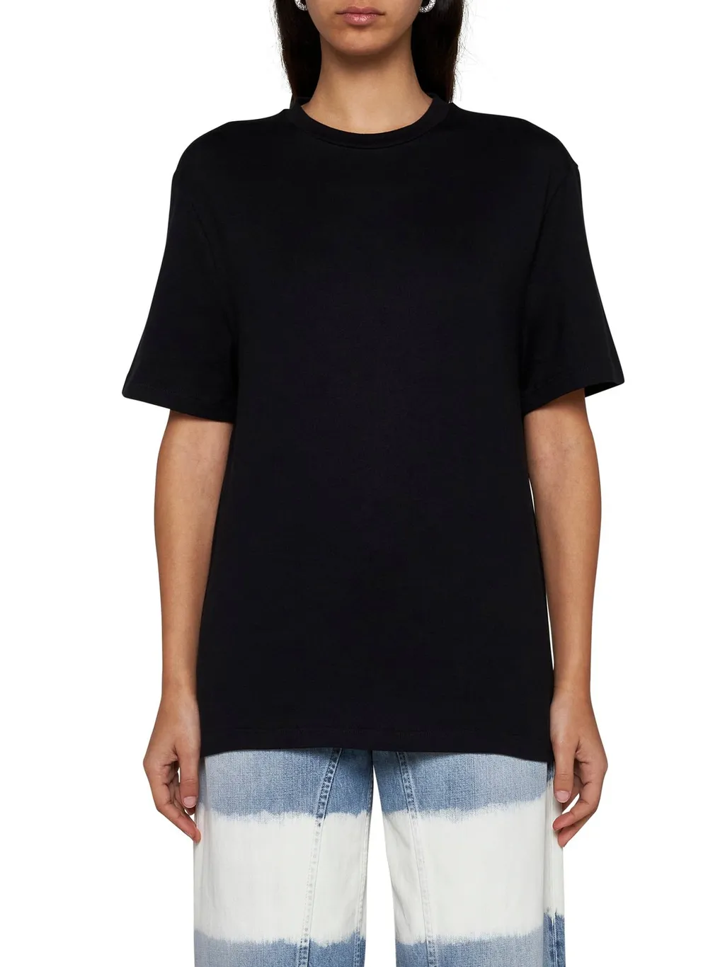 Jil Sander Logo Printed Crewneck T-Shirt