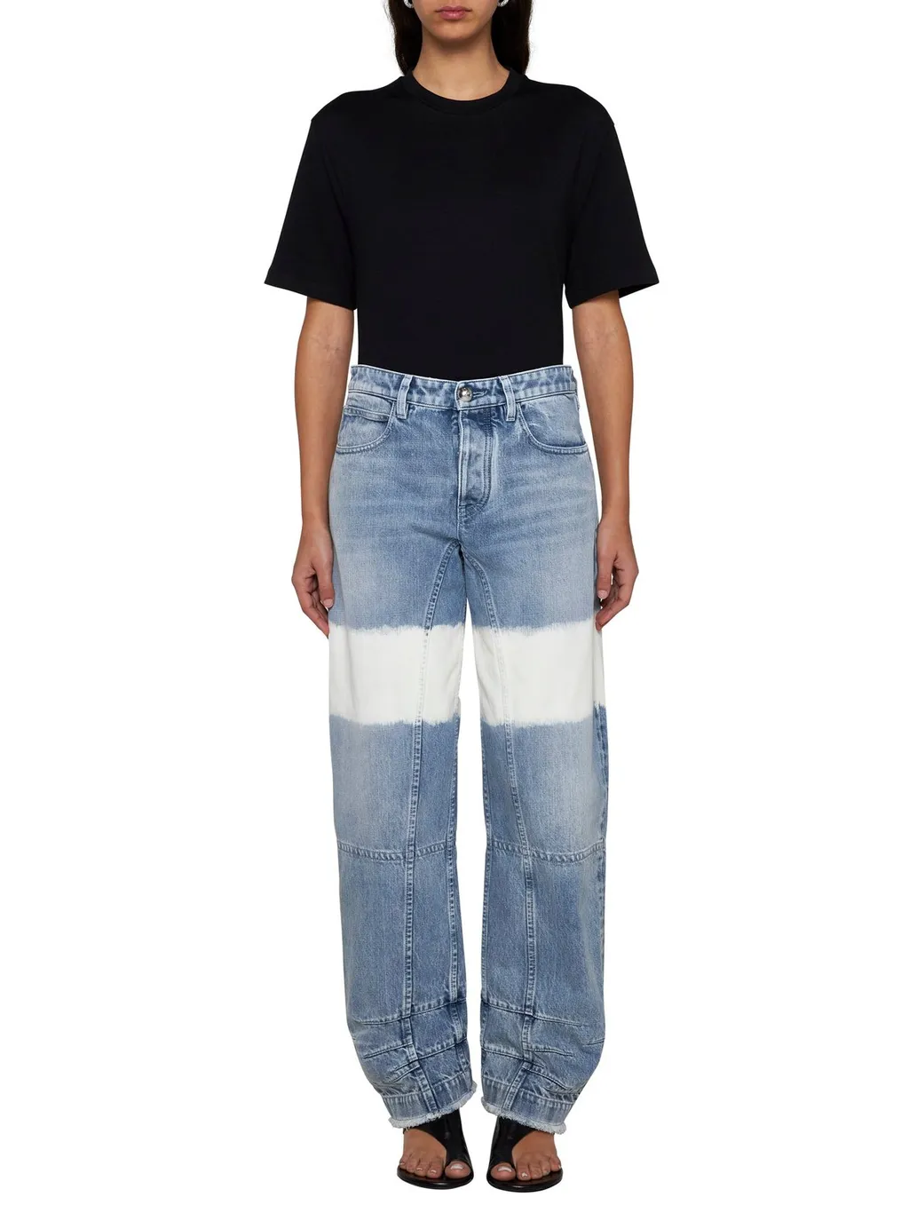 Jil Sander Logo Printed Crewneck T-Shirt