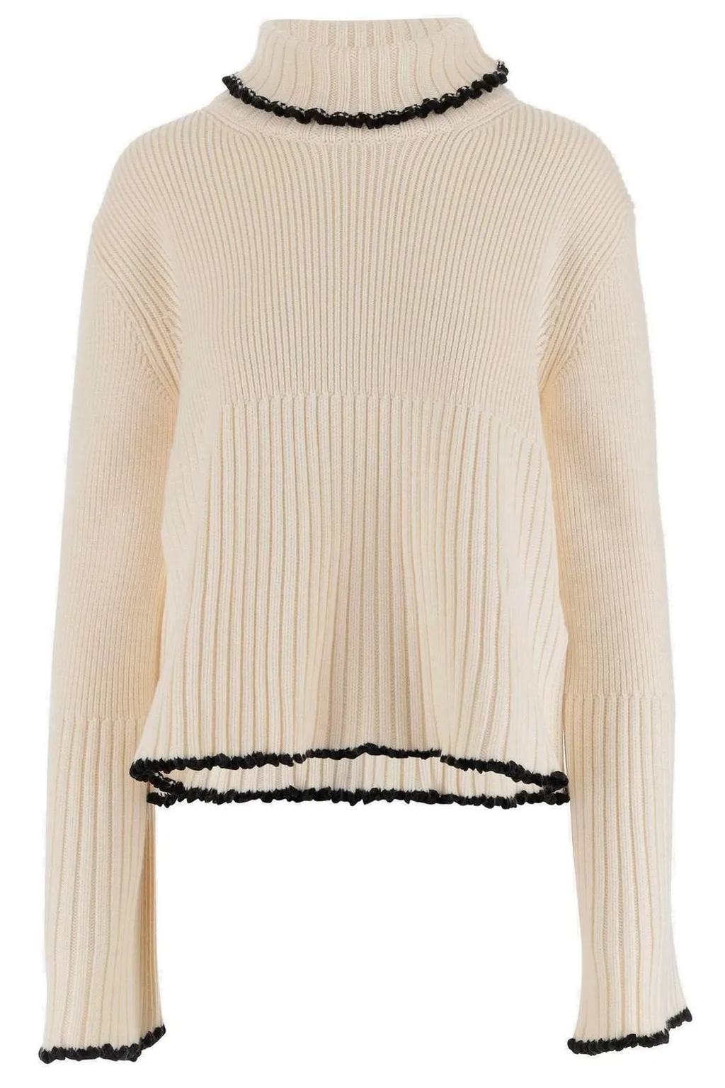 Jil Sander High Neck Long-Sleeved Jumper