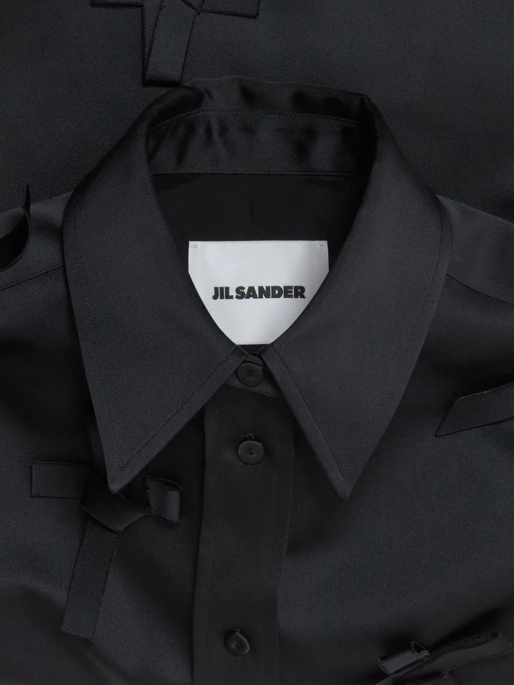Jil Sander Bow Detailed Shirt
