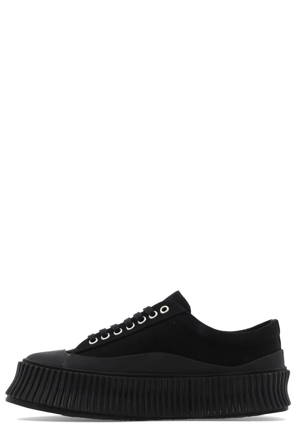 Jil Sander Round-Toe Low-Top Sneakers